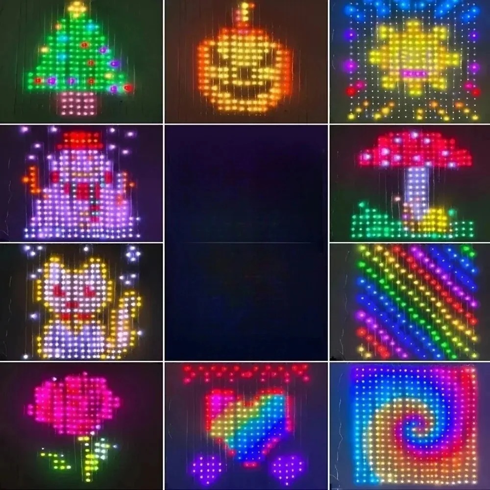 LED Piksel Perde Işıkları, Blu - Lighting Christmas Decor incelemesi ve fiyatı