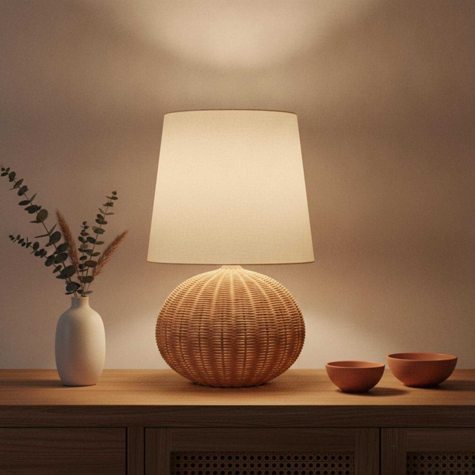Yatak Başı Lambası Rattan Taba - Lighting Decoration Ideas incelemesi ve fiyatı