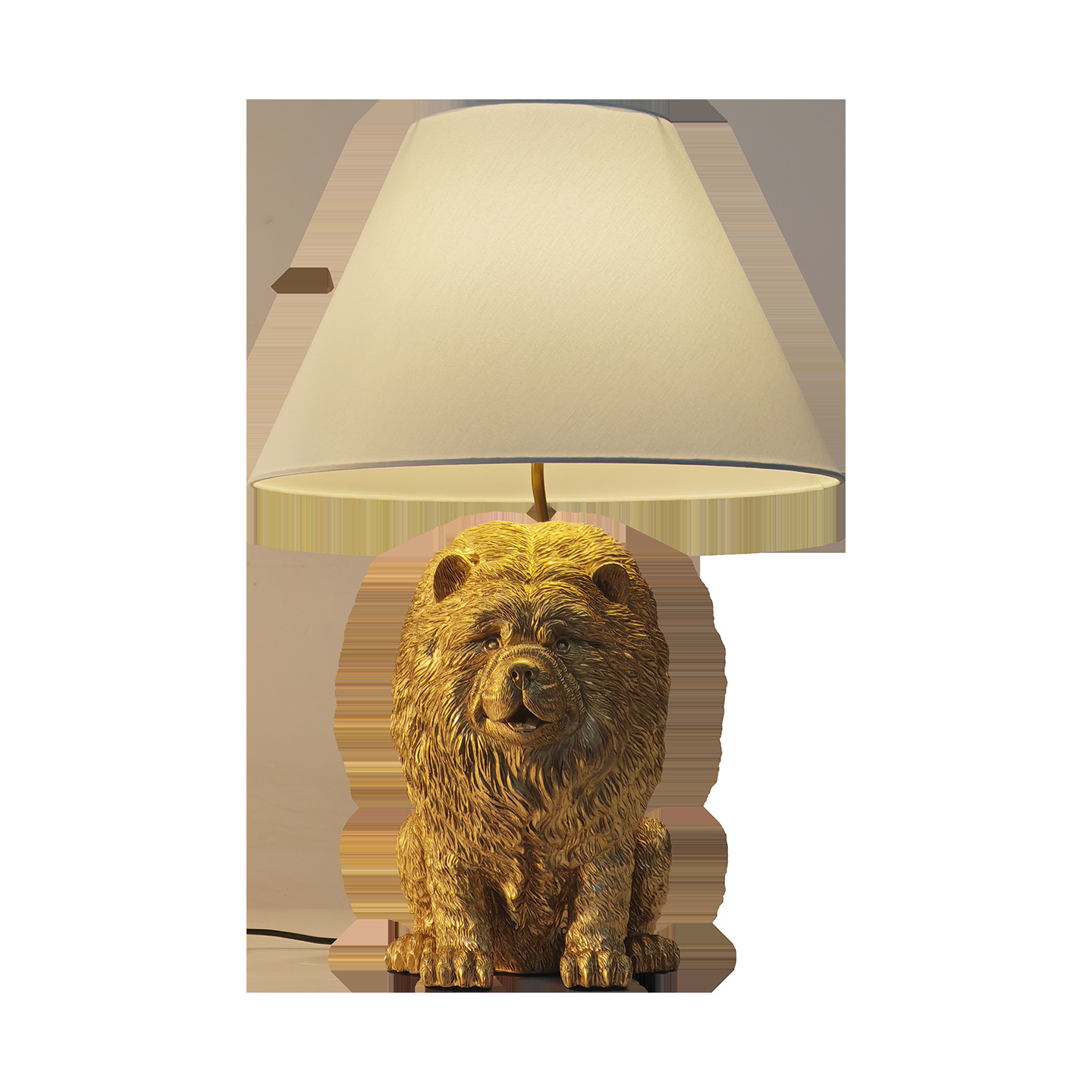 Yaratıcı Chow Chow Hayvan Figü - Lighting Decor Bedroom incelemesi ve fiyatı